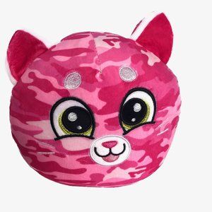 Kipp Brothers Pink Camouflage Cat Stuffed 2021 RETIRED 8" REPLACEMENT